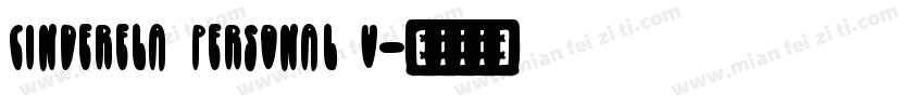 Cinderela Personal U字体转换